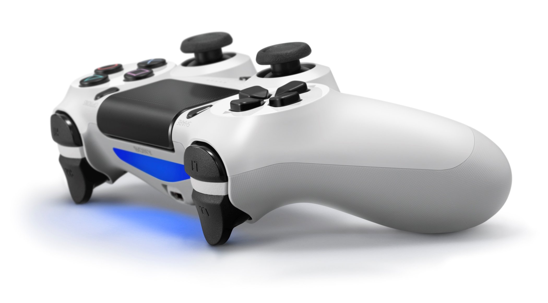 Dualshock Controller Glacier White (PS4) : Amazon.co.uk: PC